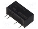 Converter: DC/DC; 3W; Uin: 4.5÷5.5V; Uout: 12VDC; Iout: 250mA; SIP