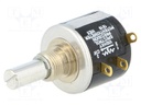 Potentiometer: shaft; multiturn; 10kΩ; 2W; ±5%; 6.35mm; Series: 534