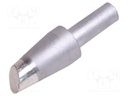 Tip; conical sloped; 10mm; for QUICK-206D station