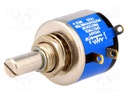 Potentiometer: shaft; multiturn; 20kΩ; 2W; ±5%; 6.35mm; Series: 534