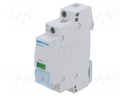 LED indicator; 12÷48VDC; DIN; Colour: green
