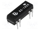 Relay: reed; SPST-NO; Ucoil: 24VDC; 1A; max.250VDC; 10VA; 268mW; PCB