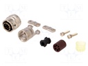 Connector: circular; PT; plug; male; PIN: 6; with cable clamp; 7.5A