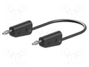 Test lead; 32A; 4mm banana plug-4mm banana plug; Urated: 60V