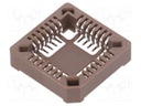 Socket: PLCC; PIN: 28; phosphor bronze; tinned; 1A