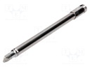 Tip; chisel; 4x8.6mm; for  WEL.WMP soldering iron