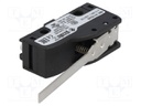 Microswitch SNAP ACTION; with lever; SPDT; 6A/250VAC; 5A/24VDC