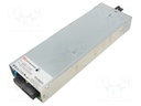 Power supply: switched-mode; for building in; 3216W; 48VDC; 67A