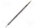 Tip; hoof; 1x2mm; for soldering station; GT-HP-T6C