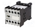 Contactor: 4-pole; NO x4; 230VAC; 4A; DIN,on panel; 3TH20