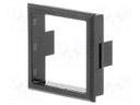 Bezel; black; Application: MEC3FTH9,MEC3FTH980; Mat: plastic