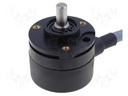 Encoder: incremental; Usup: 5÷30VDC; 360imp/revol; shaft 6mm; IP65