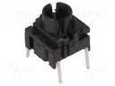 Microswitch TACT; SPST-NO; Pos: 2; 0.05A/24VDC; THT; none; 3.5N