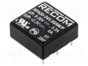 Converter: DC/DC; 20W; Uin: 9÷36V; Uout: 3.3VDC; Iout: 6A; 1"x1"; 17g