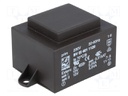 Transformer: encapsulated; 10VA; 230VAC; 15V; 15V; 333mA; 333mA