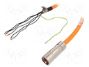 Harnessed cable; 5m; Outside insul.material: PUR; Kind: servo
