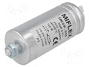 Capacitor: for discharge lamp; 20uF; 450VAC; ±5%; Ø40x88mm