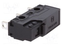 Microswitch SNAP ACTION; without lever; SPDT; 3A/250VAC; ON-(ON)
