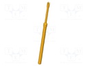Test needle; Operational spring compression: 8mm; 5A; Ø: 1.3mm