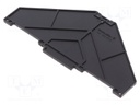 End piece; Application: PPV,PRV; ways: 8; black; -25÷70°C; UL94V-0