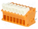 PCB terminal block; straight; 2.54mm; ways: 7; on PCBs; 80÷50um2