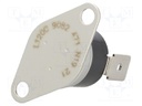 Sensor: thermostat; NC; 120°C; 10A; 240VAC; connectors 6,4mm; ±5°C