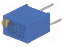 Potentiometer: mounting; multiturn; 1kΩ; 250mW; ±10%; linear