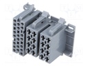 Connector housing; plug; ISO; PIN: 36; Works with: 341432,341441