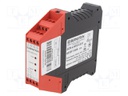 Module: safety relay; SCR ON; 24VAC; 24VDC; Mounting: DIN; -25÷50°C