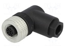 Plug; M12; PIN: 5; female; A code-DeviceNet / CANopen; for cable