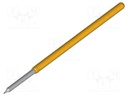 Test needle; Operational spring compression: 4.3mm; 5A; Ø: 0.2mm