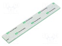 Tape: heat transfer; L: 130mm; W: 20mm; D: 3mm; 2.4W/mK