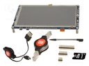 Display: TFT; 7"; 800x480; Controller: SSD1963; uC: STM32F407ZGT6