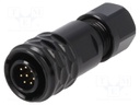 Circular; SA8; IP67; soldering; -40÷85°C