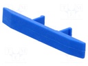 Protection; Application: ZUG-2,5; blue; Width: 5.2mm; polyamide