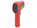 Infrared thermometer; LCD,with a backlit; -35÷450°C; Unit: °C,°F