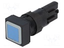Switch: push-button; Stabl.pos: 1; 16mm; blue; Pos: 2; -25÷70°C