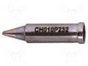 Soldering Tip, 60° Chisel/Power, 1 x 6 mm, Soldering Station