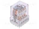 Relay: electromagnetic; 4PDT; Ucoil: 48VDC; 10A/250VAC; 10A/24VDC