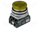 Control lamp; 30mm; NEF30; -15÷30°C; Illumin: LED,filament lamp