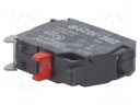 Contact Block, 10 A, 600 V, 1 Pole, Screw
