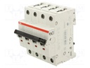 Circuit breaker; 230/400VAC; Inom: 40A; Poles: 3+N; Charact: C; 6kA