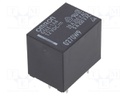 Relay: electromagnetic; SPST-NO; Ucoil: 12VDC; 10A/240VAC; 400mW