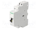 Contactor: 2-pole installation; 25A; 230÷240VAC; NO x2; IP20; 500V