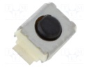 Microswitch TACT; SPST-NO; Pos: 2; 0.05A/12VDC; SMT; none; 1.5N