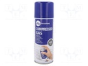 Compressed gas; can; colourless; 400ml; Compressed Gas