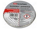 Flux: rosin based; RMA; paste; can; 40g