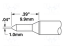 Tip; conical; 1mm; 302°C; for soldering station