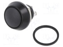 ANTI-VADAL PUSHBUTTON SWITCH, SPST, 2A, 48VDC