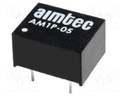 Converter: DC/DC; 1W; Uin: 21.6÷26.4V; 24VDC; Iout: 42mA; DIP8; 1.8g